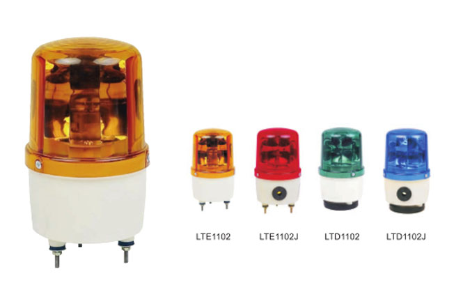 启晟牌Φ100mm LTE-1102旋转警示灯